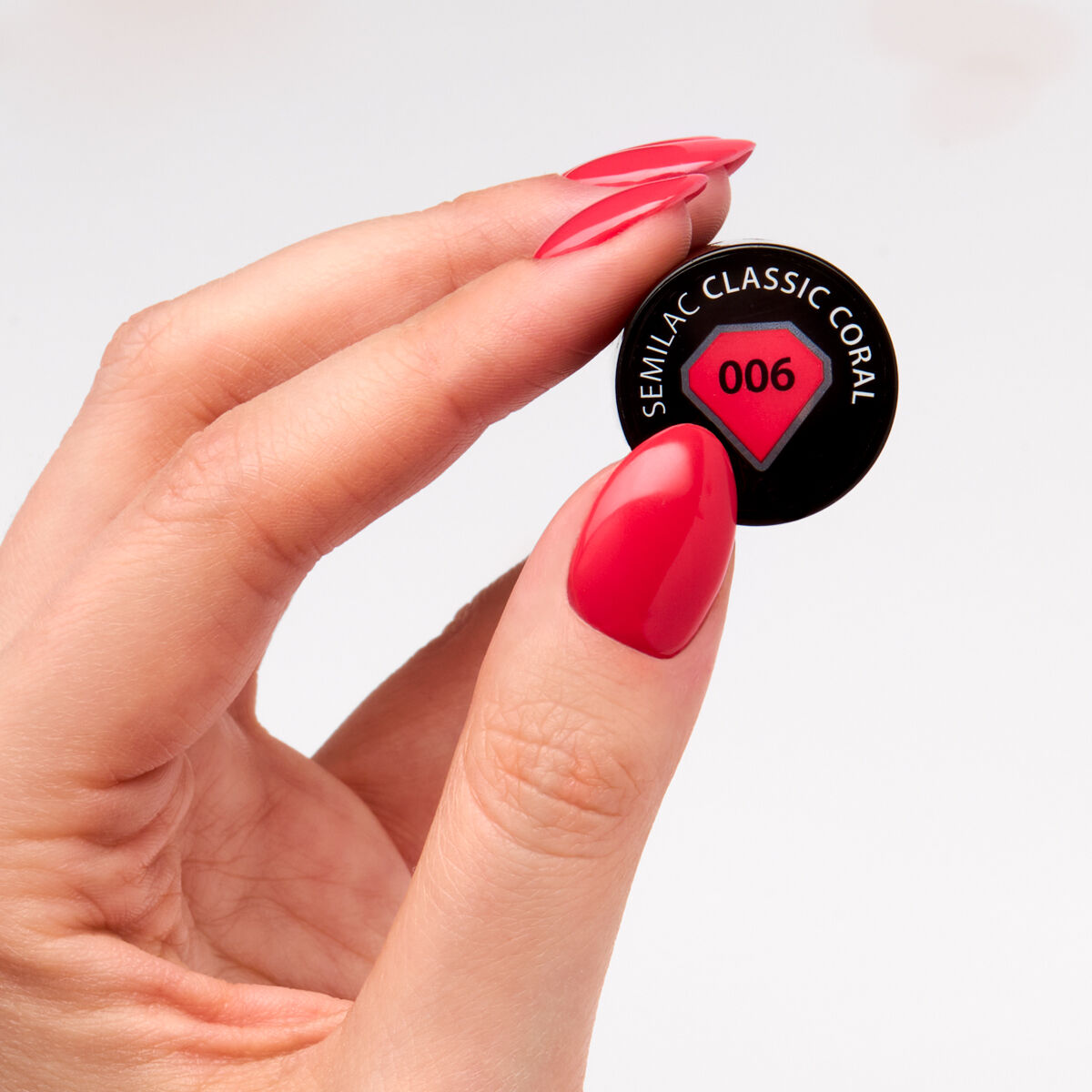 Semilac 006 Classic Coral 7 ml - Imagen 4