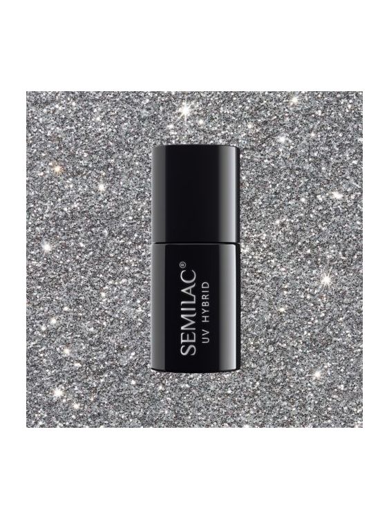 Semilac 259 Platinum Silver
