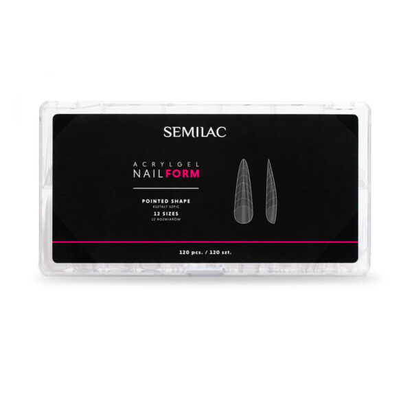 Acrylgel Nail Form Semilac Pointed 120 uni