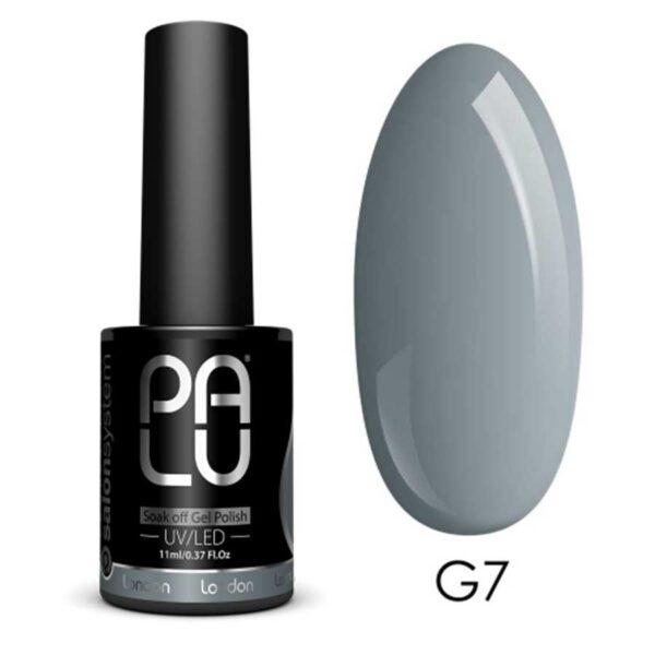 Esmalte semipermanente Palu London gris G7