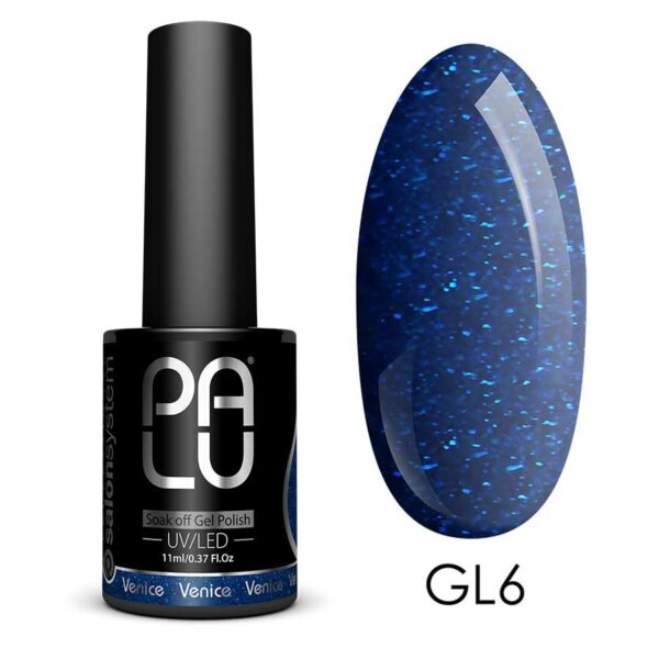 Esmalte semipermanente Palu Venice glitter GL6