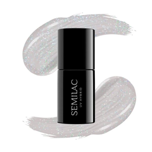 Semilac 338 Cozy Gray Shimmer 7 ml