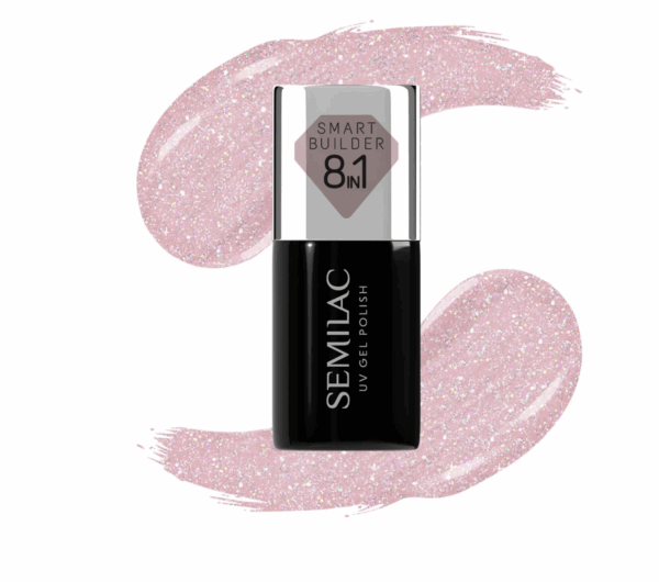 Smart Builder 805 Glitter Dirty Nude Rose 7ml