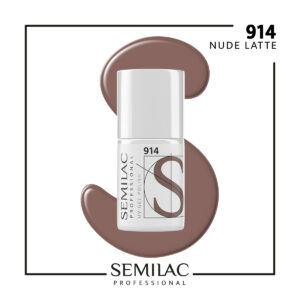 914 Semilac Professional Nude Latte 7ml