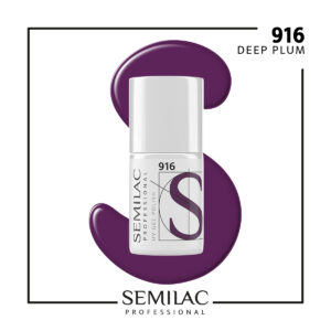 916 Semilac Professional Deep Plum 7ml