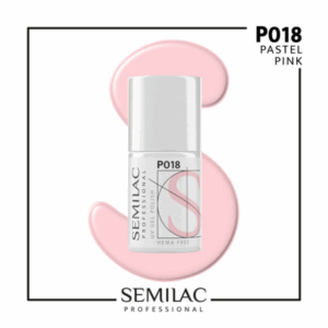 P018 Semilac Professional Pastel Pink 7ml