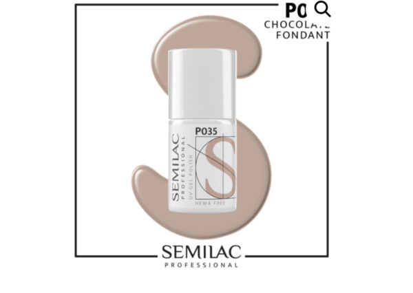P035 Semilac Professional Chocolate Fondant 7ml