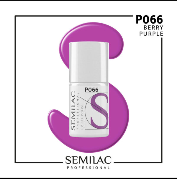 P066 Semilac Professional Berry Purple 7ml