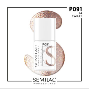 P091 Semilac Professional 24 carat 7 ml