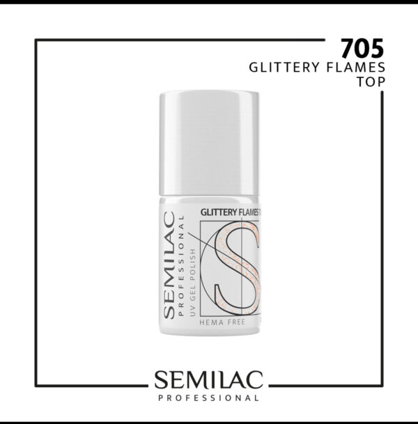 Top glittery flames 705 11 ml