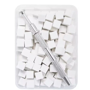 Esponjas cuadradas con boligrafo de agarre 100pcs