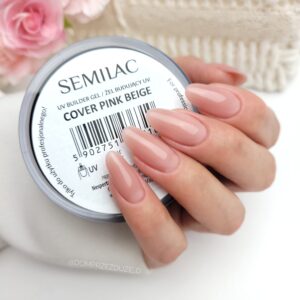 Semilac Builder Gel Cover Pink Beige 15g