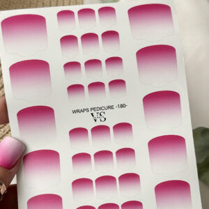 Wraps pedicure #170